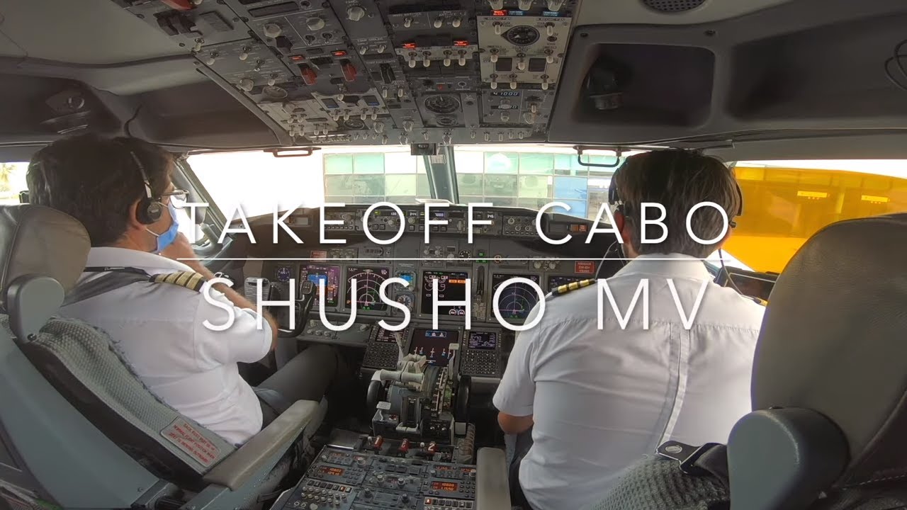 Boeing 737-800 I Rodaje y Despegue   I Flight Deck view