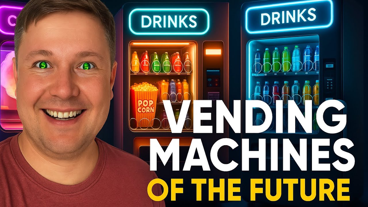 Вендинг в Китае / China's Vending Machine Empire vs. Traditional Retail