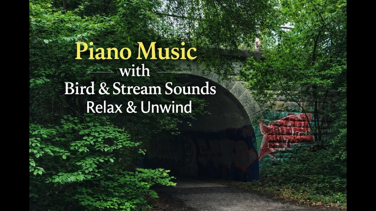 Piano Music To Relax To (rain sounds)