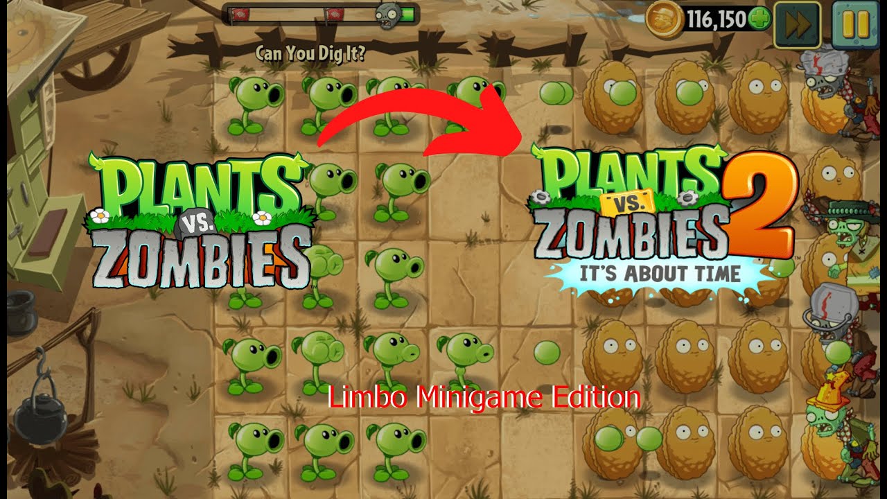 Can All Limbo/Unused Minigames in Plants vs Zombies be Recreated in its Sequel?