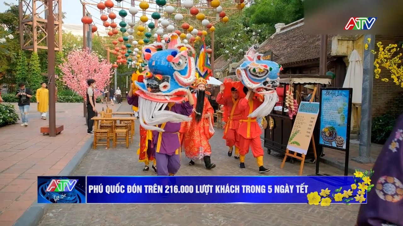 Phú Quốc đón trên 216.000 lượt khách trong 5 ngày Tết | Truyền hình An Giang 2
