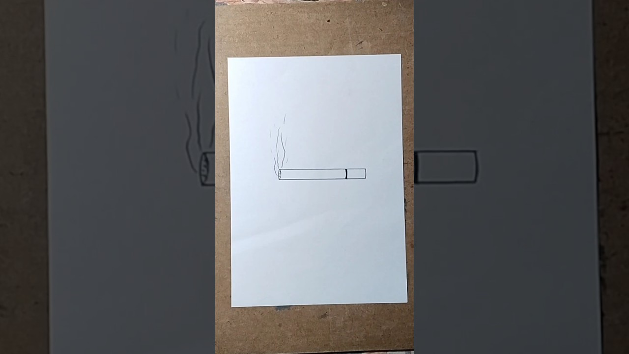 how to draw# cigarette#shorts 