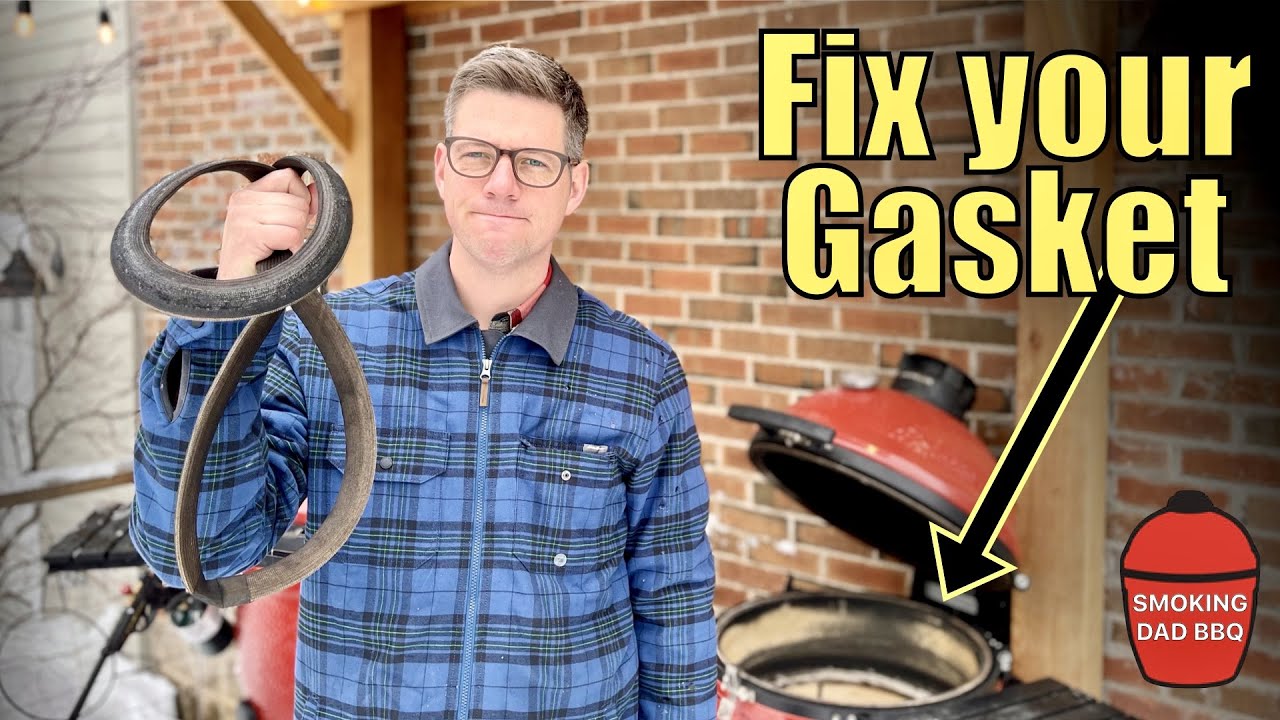 How to repair / replace the Kamado Joe mesh gasket (Kamado Joe Classic 3)