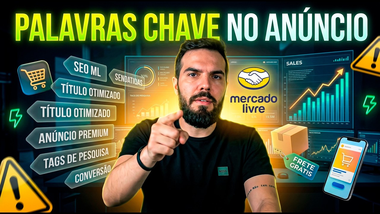 PALAVRAS CHAVES para CRIAÇÃO DE ANÚNCIO no MERCADO LIVRE