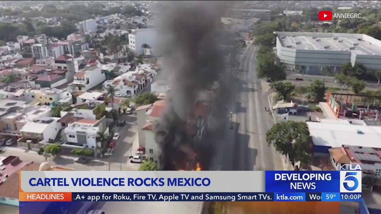 Cartel violence rattles parts of Mexico