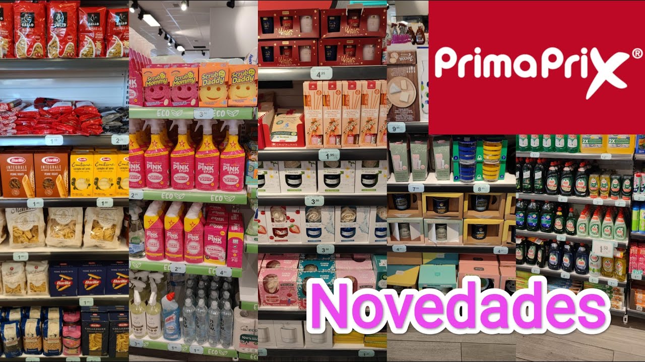 PrimaPrix NOVEDADES Productos de Limpieza Cuidado Personal Menaje del Hogar Productos Alimentación