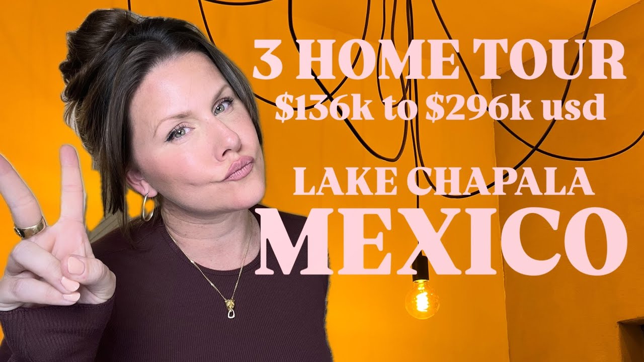 3 Home Property Tour - Lake Chapala, Mexico