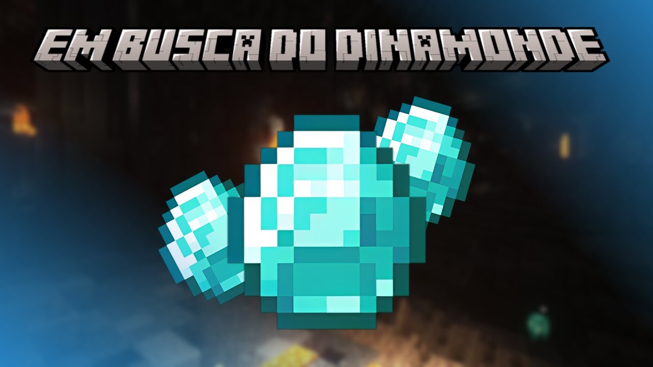 NUNCA FIZ UMA MINERAÇÃO TÃO BOA - Minecraft Vanilinha Shadé