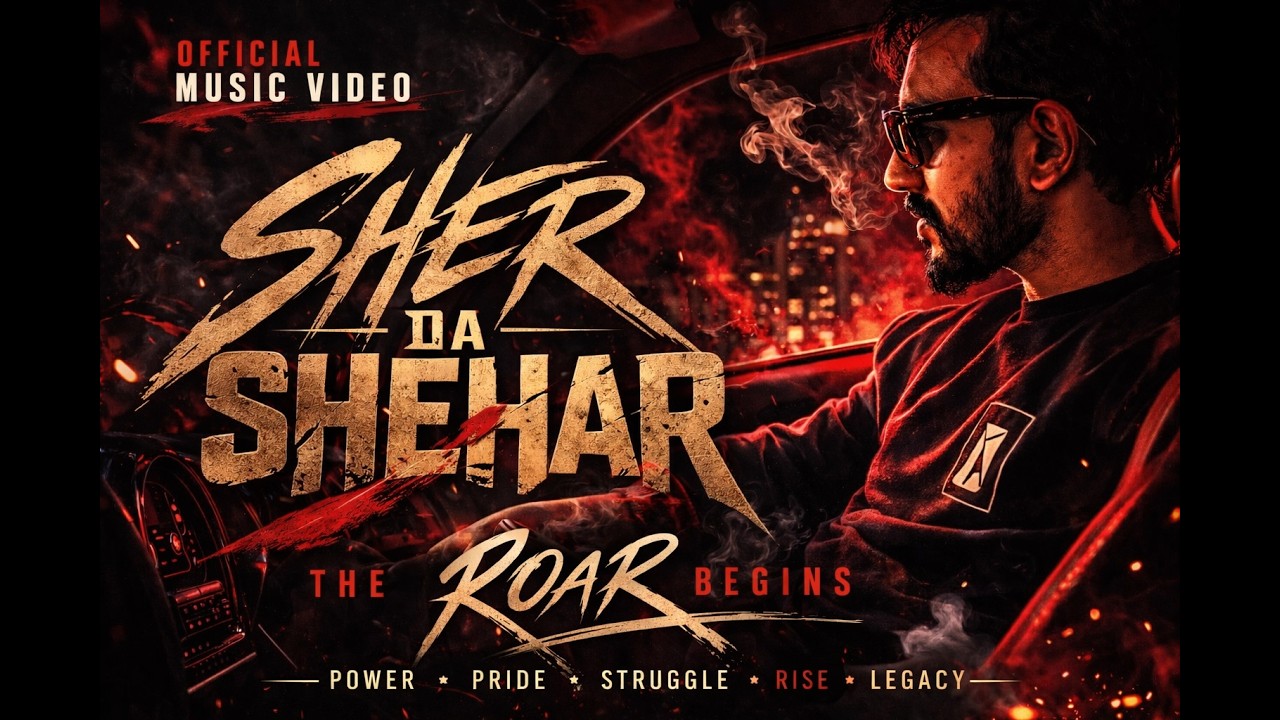 Sher Da Shehar – The Roar Begins | Punjabi Rap Anthem | Official Music Video | Urban Legend Studio