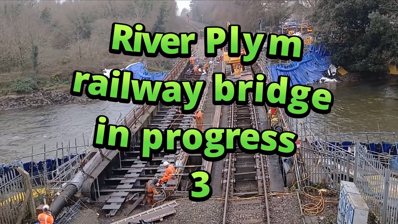 Plym railway bridge progress 3