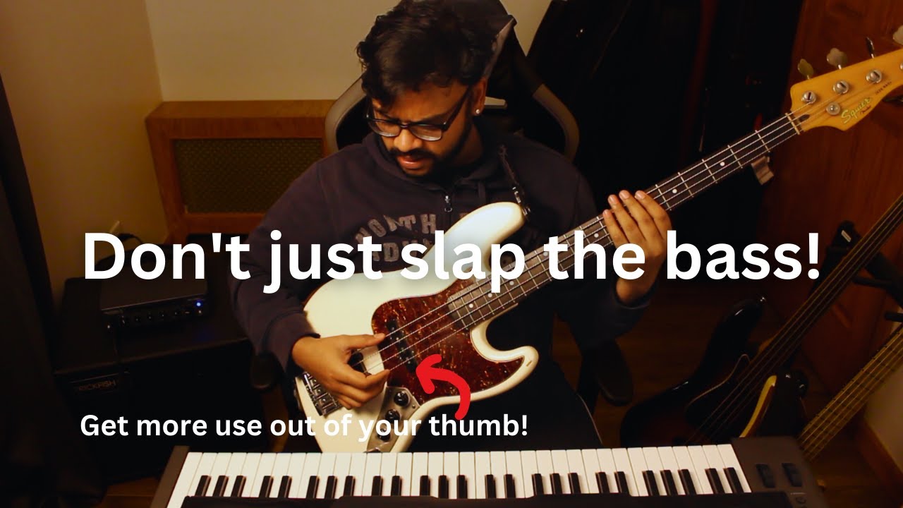 Develop your thumb technique on bass! (Nope, not slap bass)