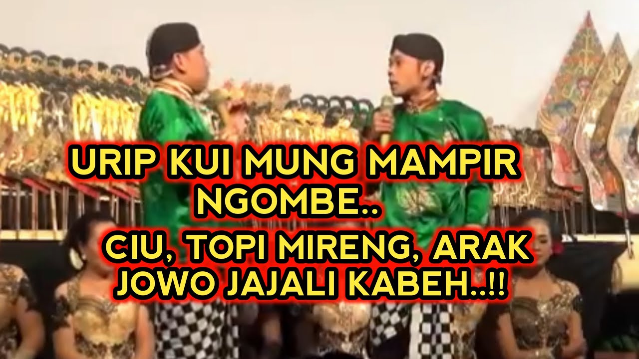 KANGEN PEYE - URIP KUI MUNG MAMPIR NGOMBE
