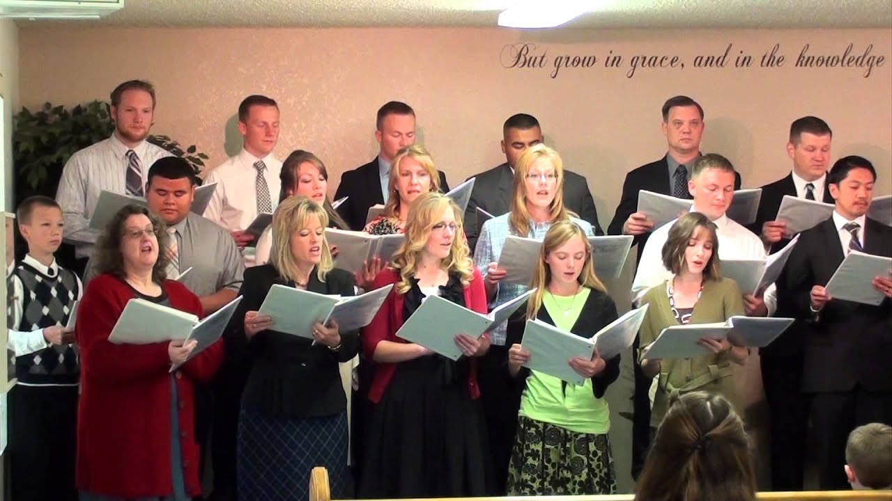 Chinook Baptist Church Choir - In Christ Alone
