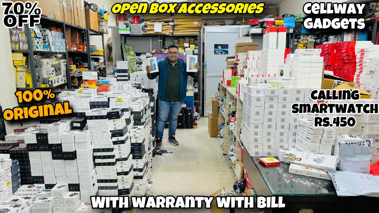 Open Box Accessories| with warranty with gst bill | 100% Original | Cellway Gadgets| Dl84vlogs