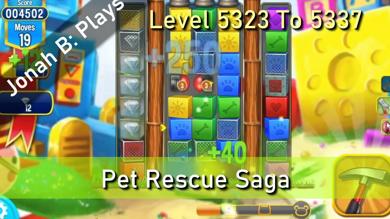 Pet Rescue Saga Level 5323 To 5337