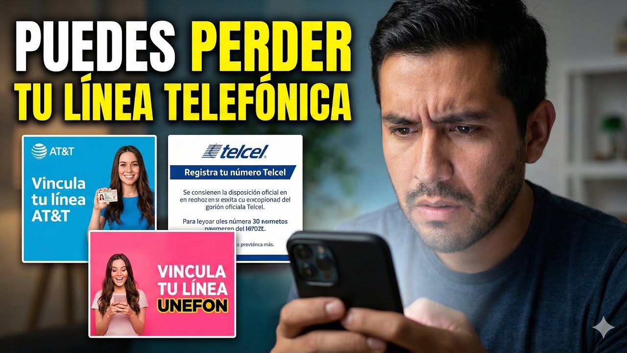 ¿QUÉ PASA si NO REGISTRO mi CELULAR en México? | LÍNEA SUSPENDIDA 2026