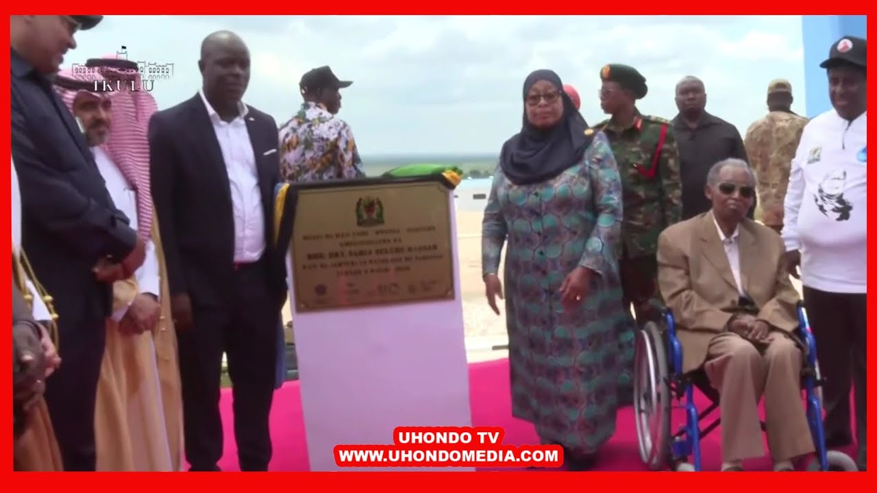 RAIS SAMIA AZINDUA MRADI MKUBWA WA MAJI SAME -MWANGA -KORONGWE, TAZAMA ILIVYOKUWA