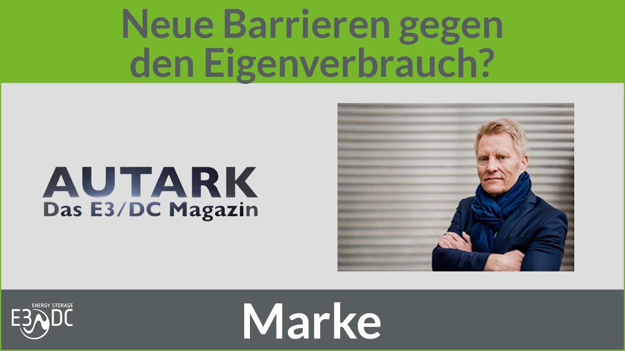 Neue Barrieren gegen den Eigenverbrauch?