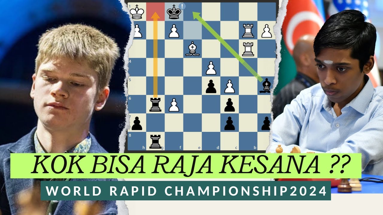 VOLODAR MURZIN - KEJUTAN DAN DOMINASI PECATUR RUSIA DI KEJUARAAN DUNIA RAPID 2024