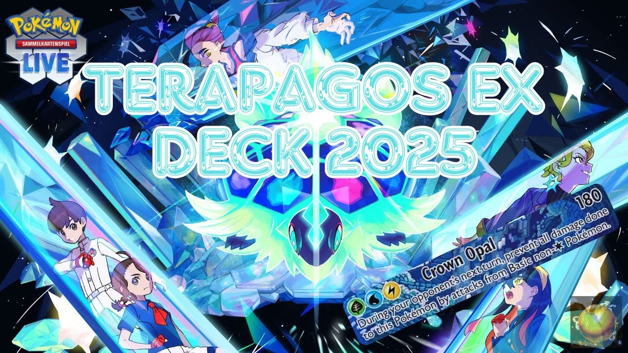 Wie kann man KRONEN OPAL effektiv nutzen? | TERAPAGOS EX Deckbuild 2025!