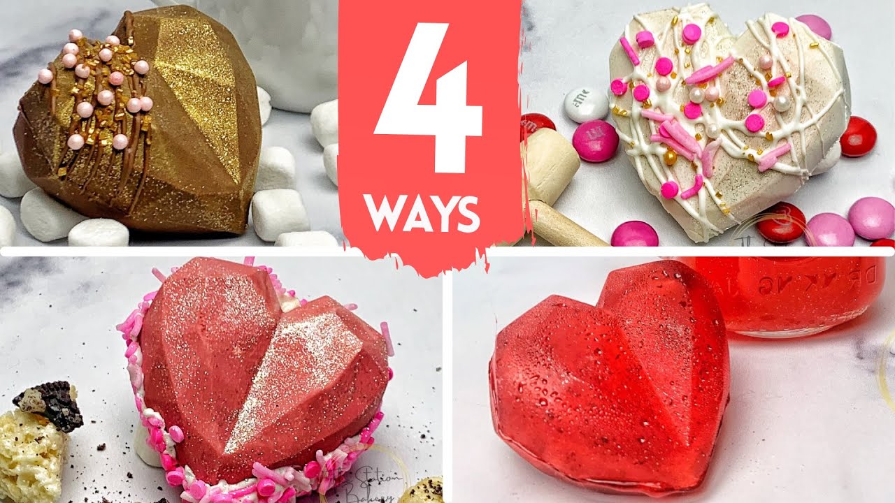 4 Ways to Use Heart Shaped Hot Chocolate Bomb Mold