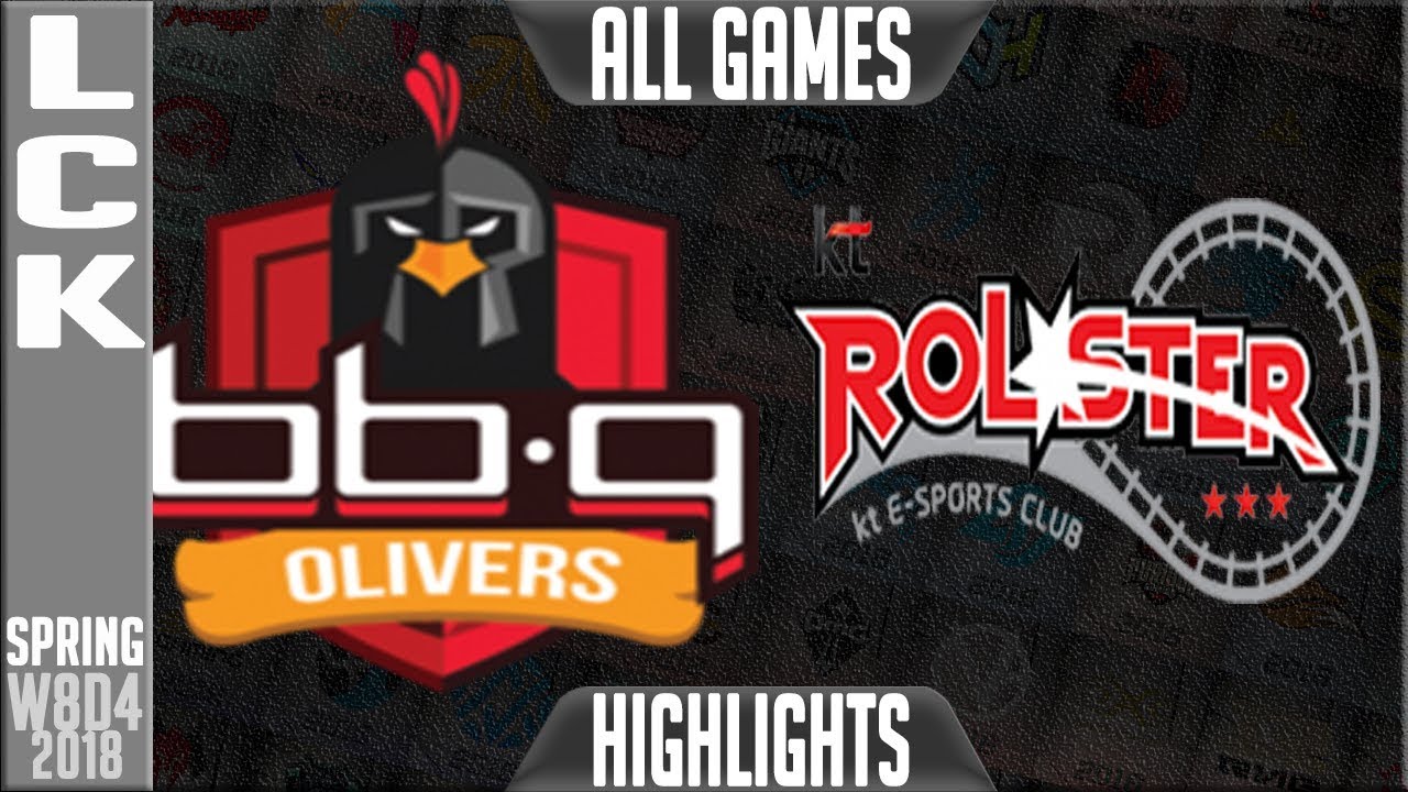 BBQ vs KT Highlights ALL GAMES | LCK Week 8 Spring 2018 W8D2 | BBQ Olivers vs KT Rolster