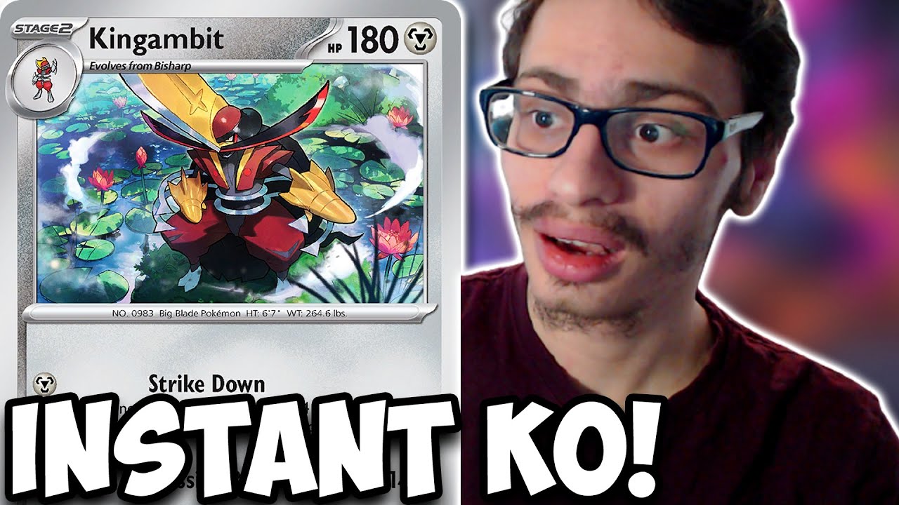 Instant KNOCKOUT Kingambit Deck! W/Mismagius Spread & Vengeful Punch Obsidian Flames PTCGL