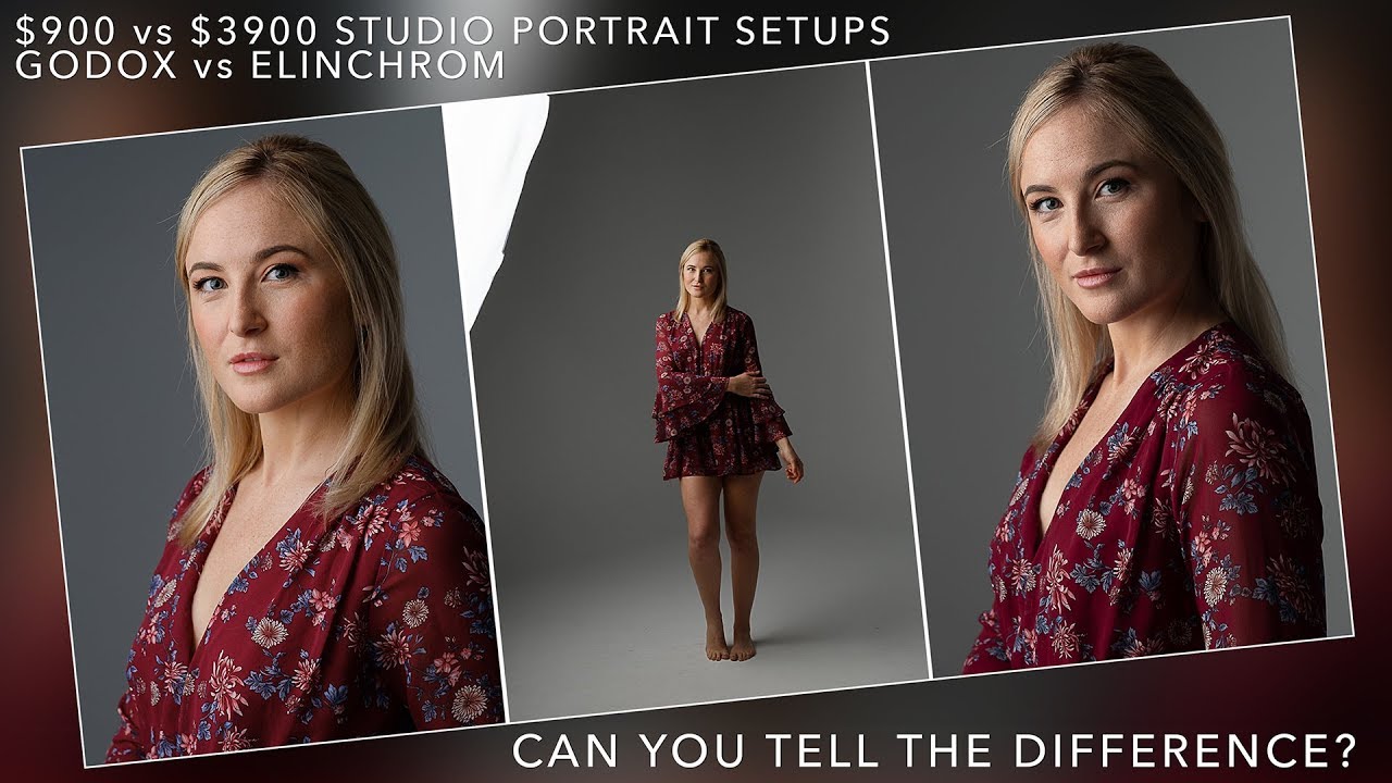 $900 vs $3900 Portrait Setup - Godox vs Elinchrom