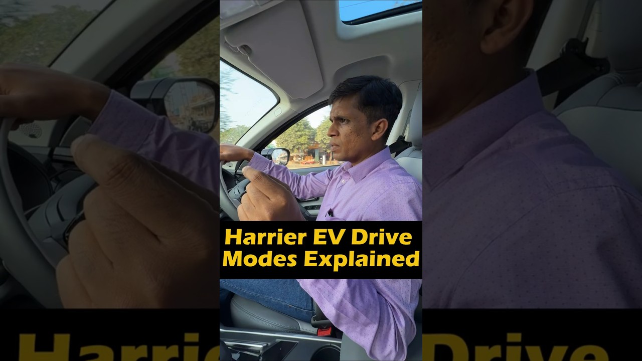 Tata Harrier EV Driving Modes Explained #shorts #electricvehicletalks #harrierev