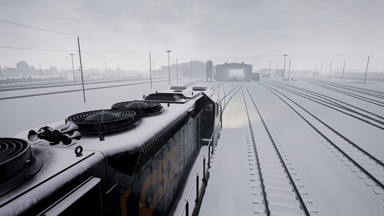 Train Sim World 2020 SD40-2 CSX YN3B startup