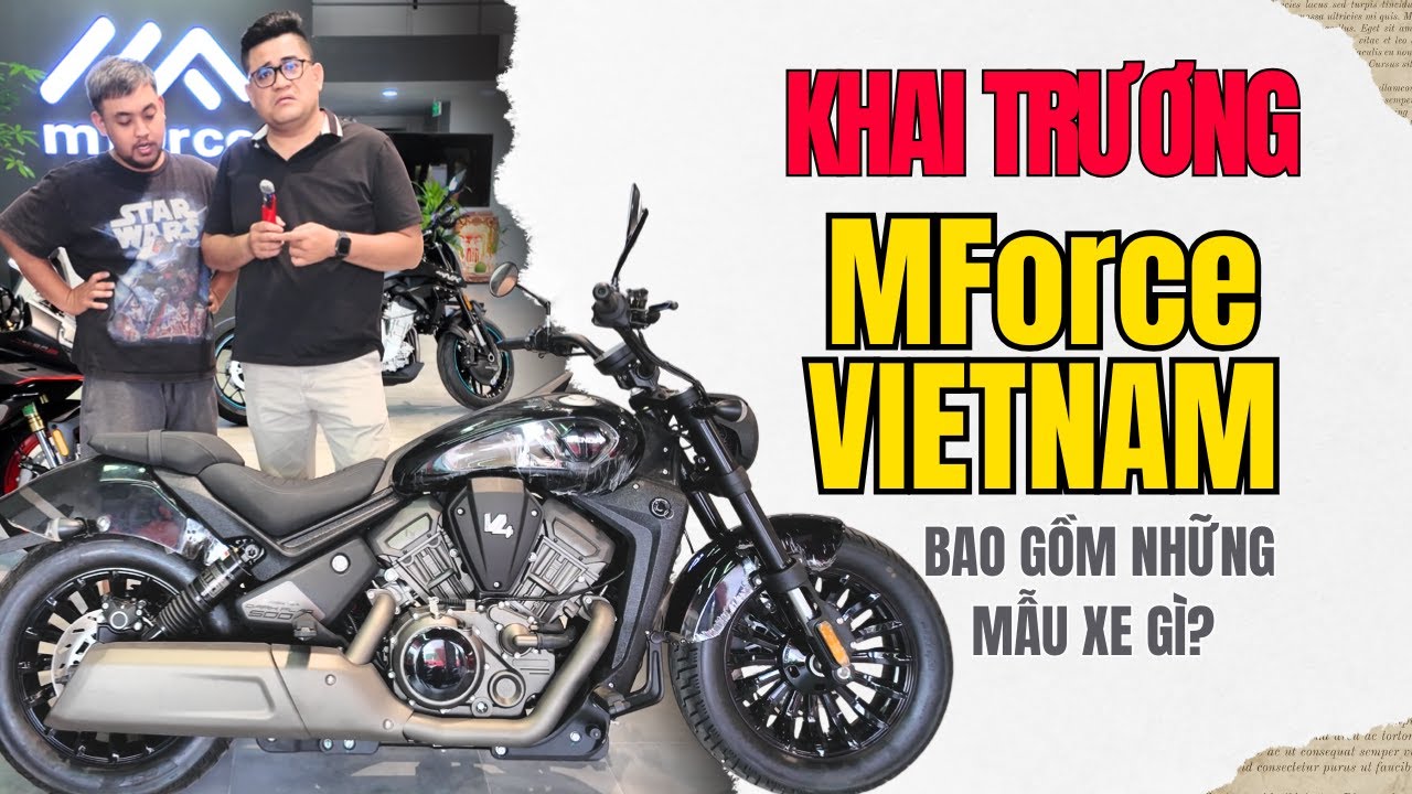 Khai Trương MForce Việt Nam Với Loạt Mẫu Xe Đột Phá Và Công Nghệ Mới  | Tâm Đắc Shop