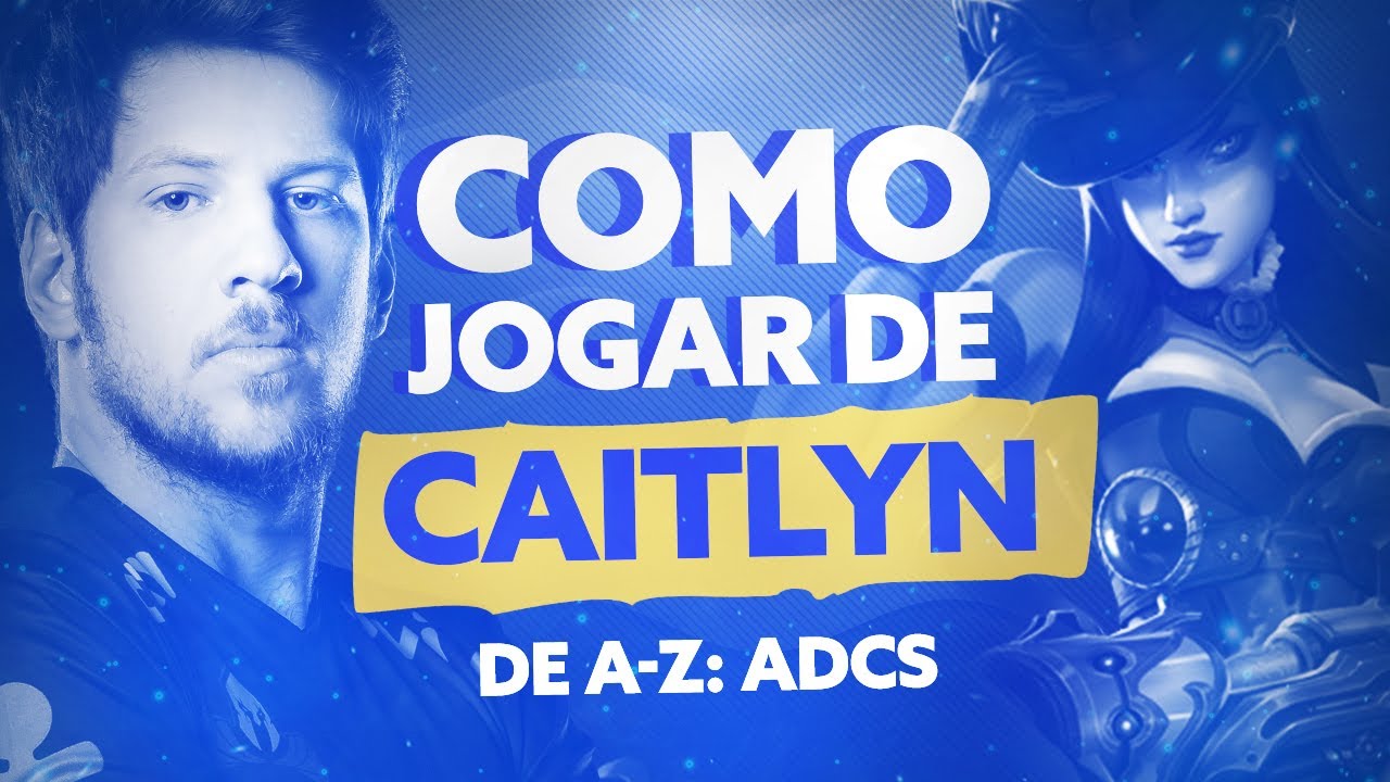 CAITLYN Série A-Z ADC RUNAS BUILDS ATUALIZADAS KLAUS LOL
