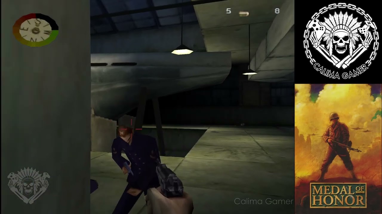 Medal Of Honor 1999 PS1 Misión 3 Scuttle das boot U 4901 Alemania Parte 3 The hunters den
