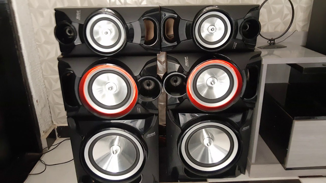 Mini system Samsung ! Mx-f870.. graves fortes qualidade top, mostrando para o que veio 🔉🔊🎧