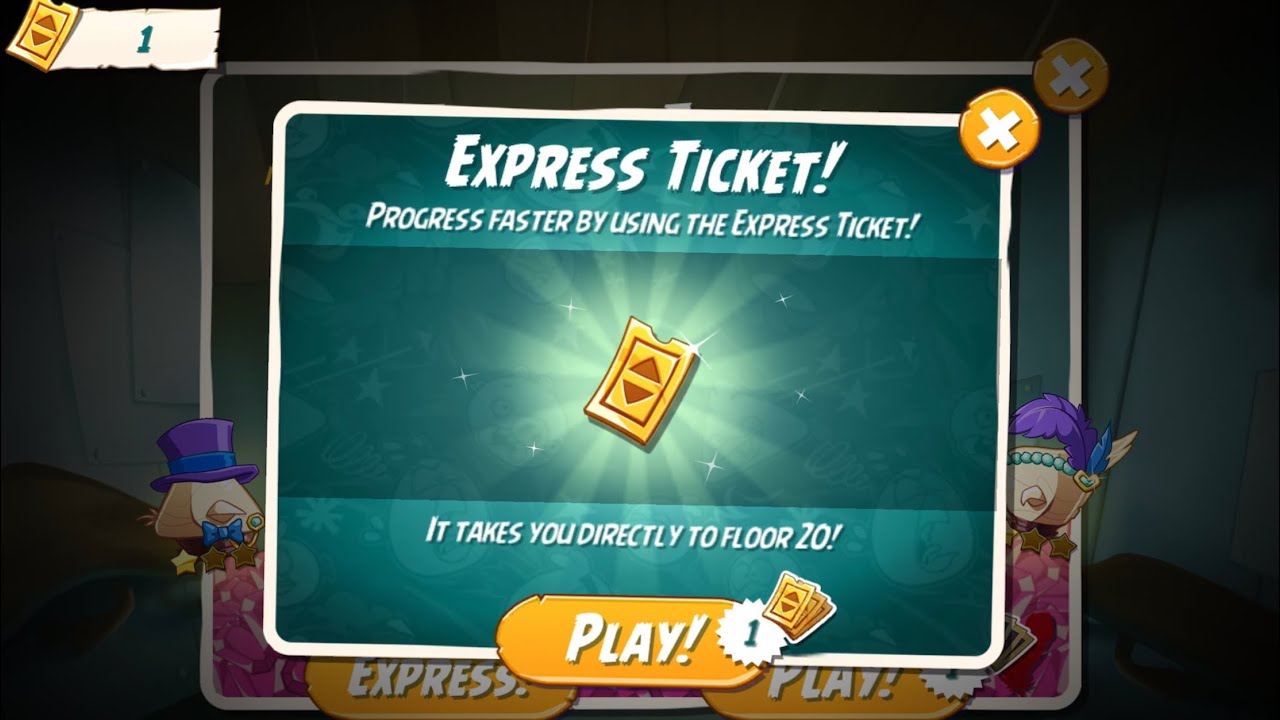 Tower of Fortune - Day 2 for Roaring Tweetys Hat Set - Angry Birds 2