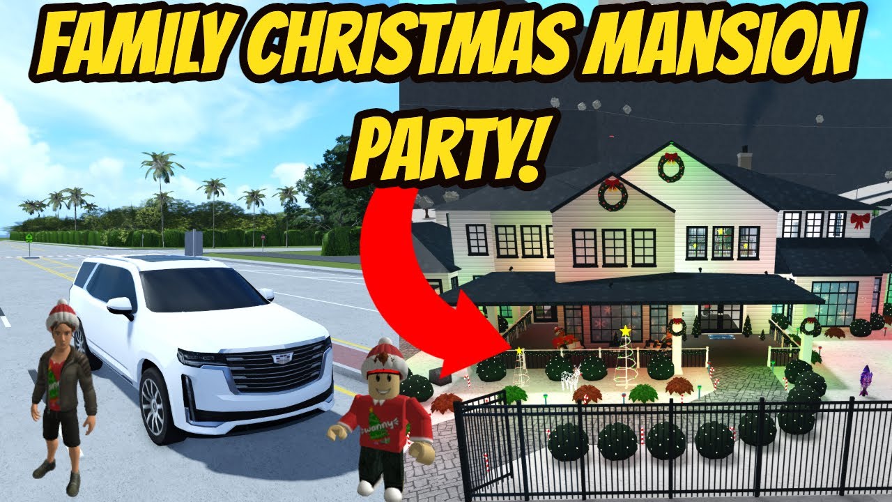 Southwest, Florida Roblox l Bloxburg Family Christmas Party Trip RP
