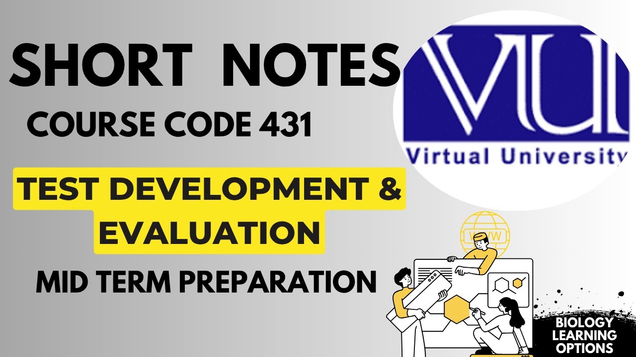 EDU431 | B.ED | HIGHLIGHTED MID TERMS SHORT NOTES| VIRTUAL UNVERSITY
