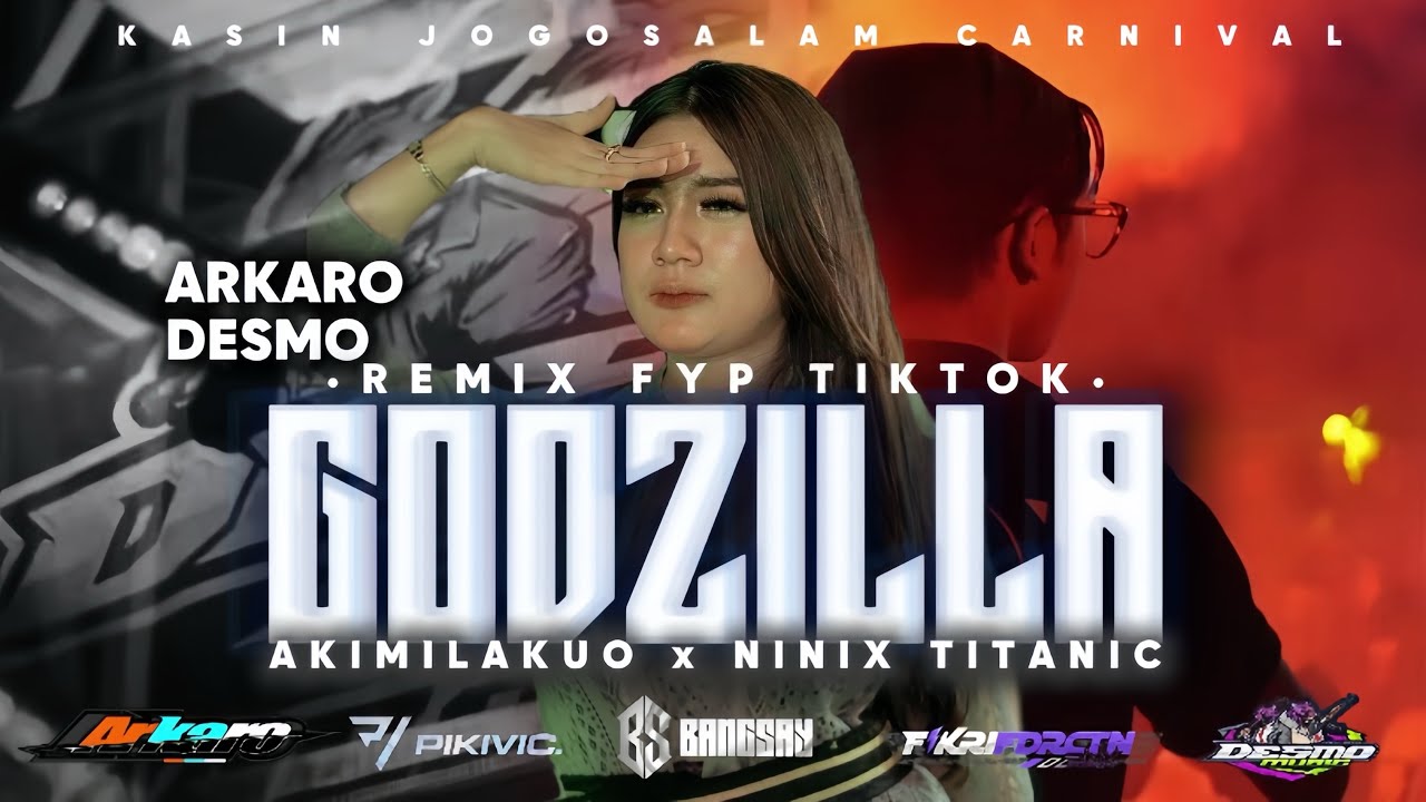 DJ GODZILLA JINGLE ARKARO X DESMO MUSIC FYP TIKTOK (Cinematic Video)