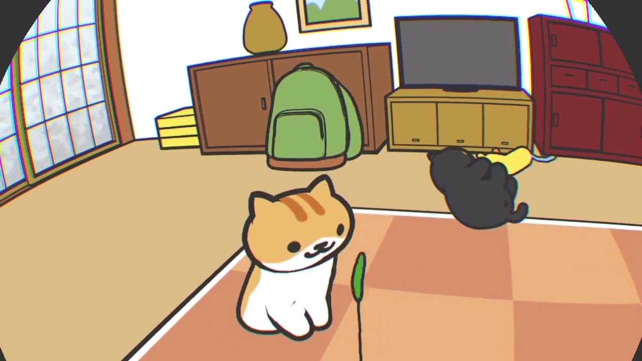 Neko Atsume VR | PSVR gameplay