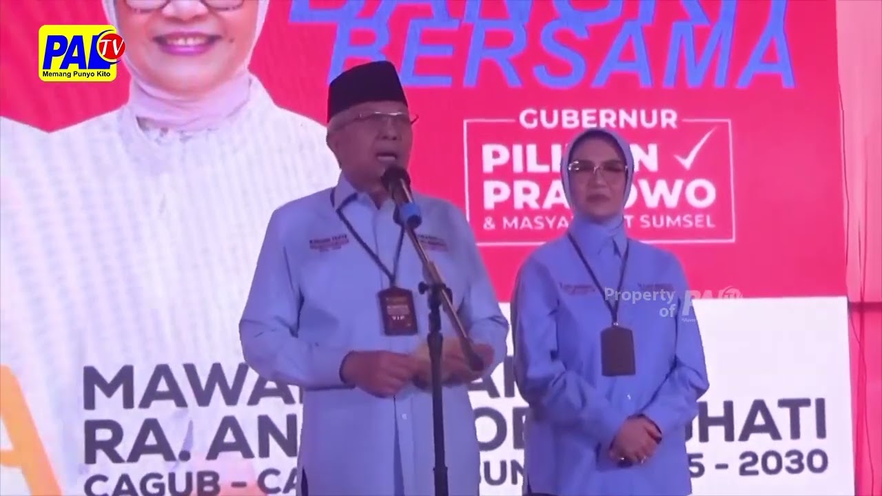 DIHADIRI RIBUAN PENDUKUNG, MATAHATI DEKLARASI MAJU PILKADA SUMSEL