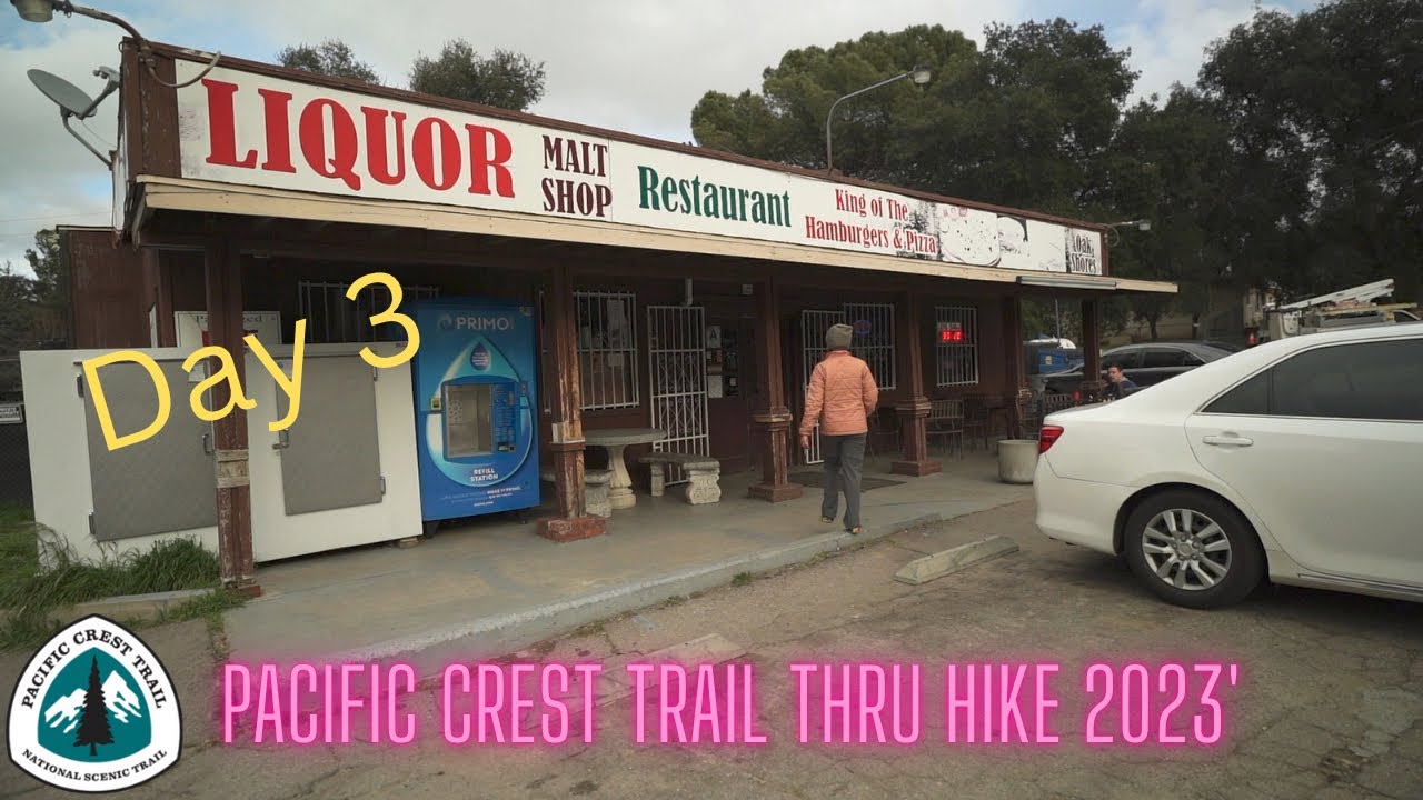 Pacific Crest Trail thru hike 2023' Day 3 -Tent site to Lake Morena #backpacking #hiking  #camping