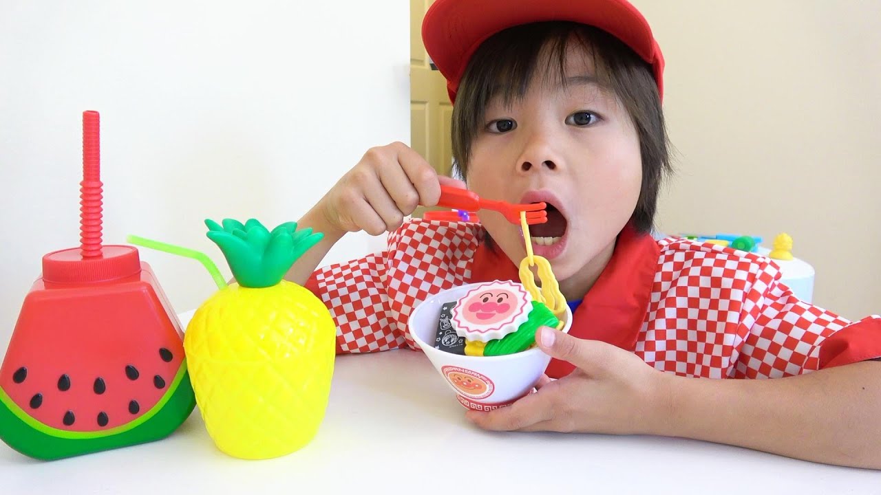 ラーメン屋さんごっこをしたよ！ギョウザはどこだ？？ KidsLine