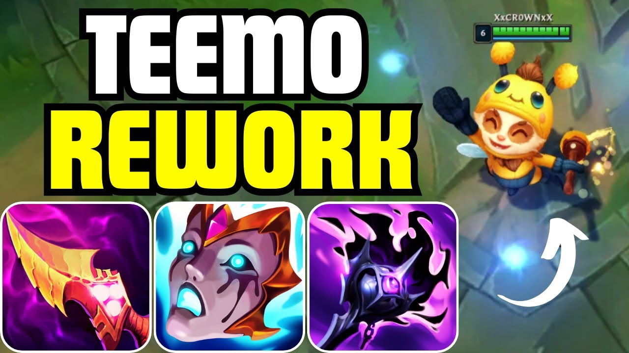 TEEMO REWORK IS HERE! - SEASON 14.20 NEW TEEMO!