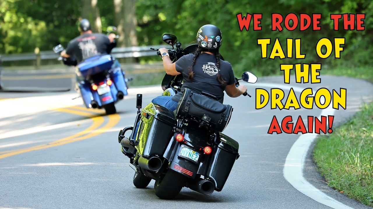 Tail of the Dragon: 11 Miles & 318 Curves on a Harley - Every Turn, Every Mile Marker!