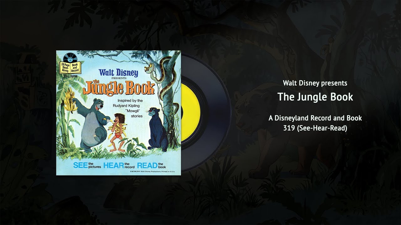 Walt Disney's The Jungle Book (See-Hear-Read 319) | Vintage Disney Vinyl Restored