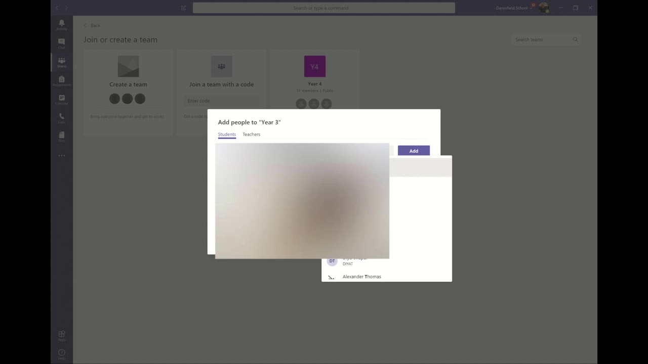 Remote learning 1 - Setting up a Team in Microsoft Teams