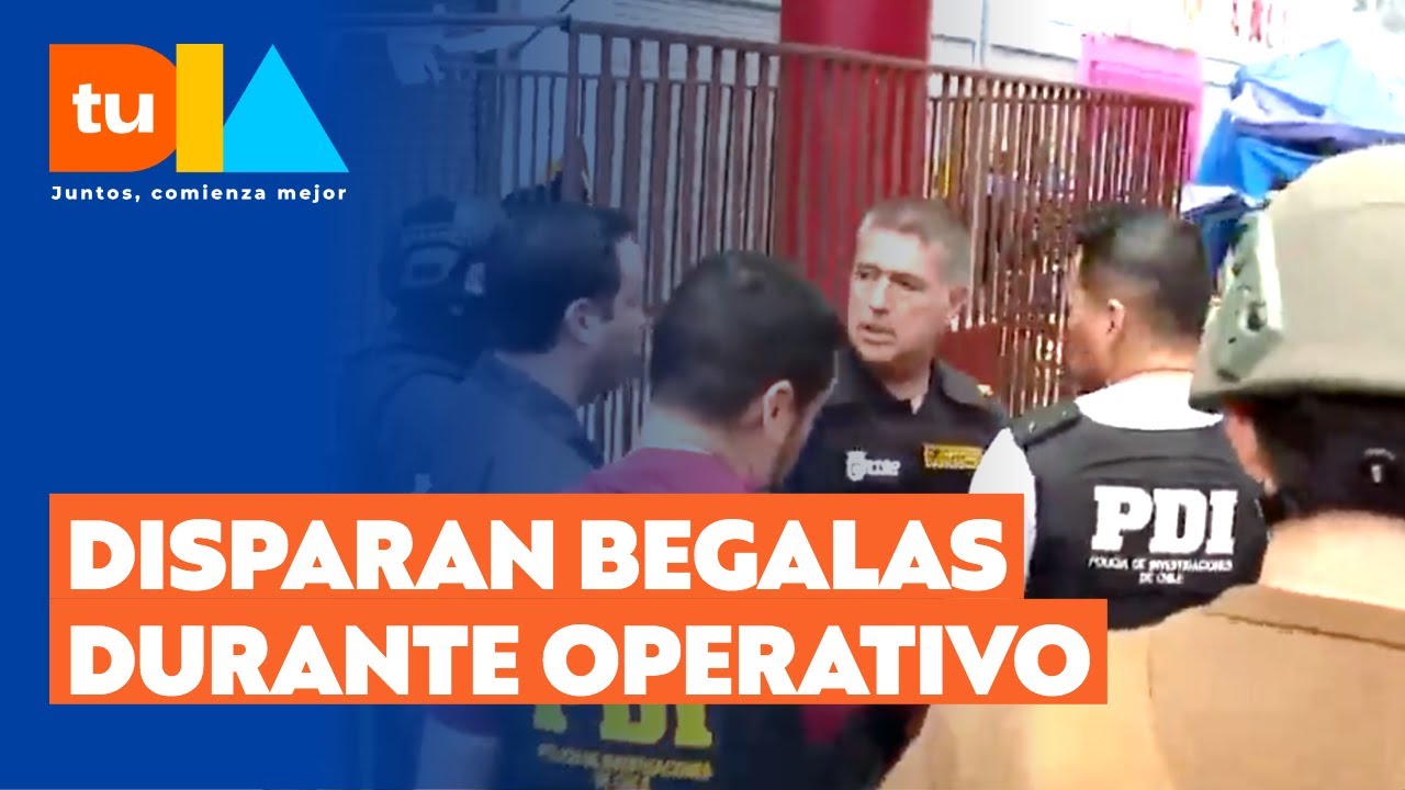 Lanzan fuegos artificiales en pleno operativo en Barrio Meiggs: 