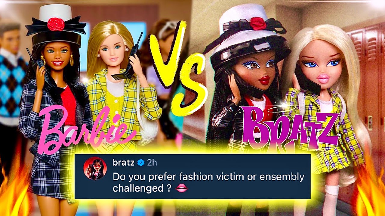 🔥BARBIE VS BRATZ🔥  And The CLUELESS Collaboration FEUD…WHO Did It BEST??💛🍵👀