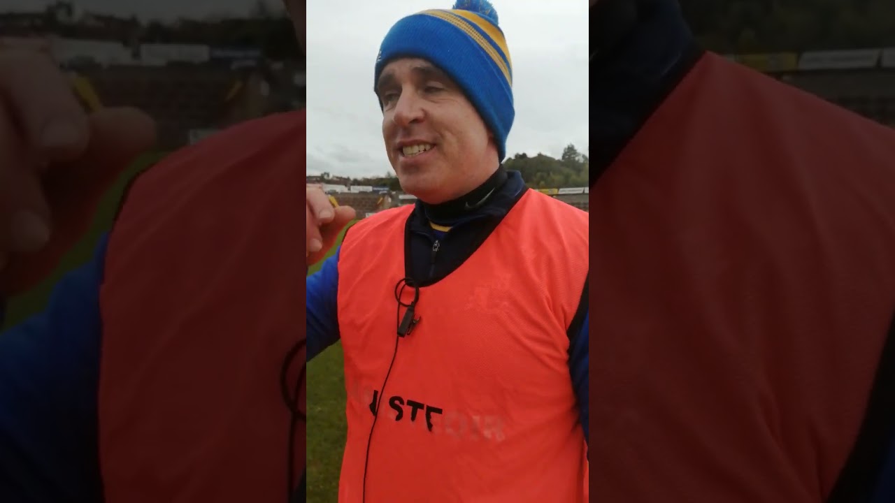 Post Match Reaction With Butlersbridge Manager Keelan Melaniff after the Cavan IFC Semi Final.