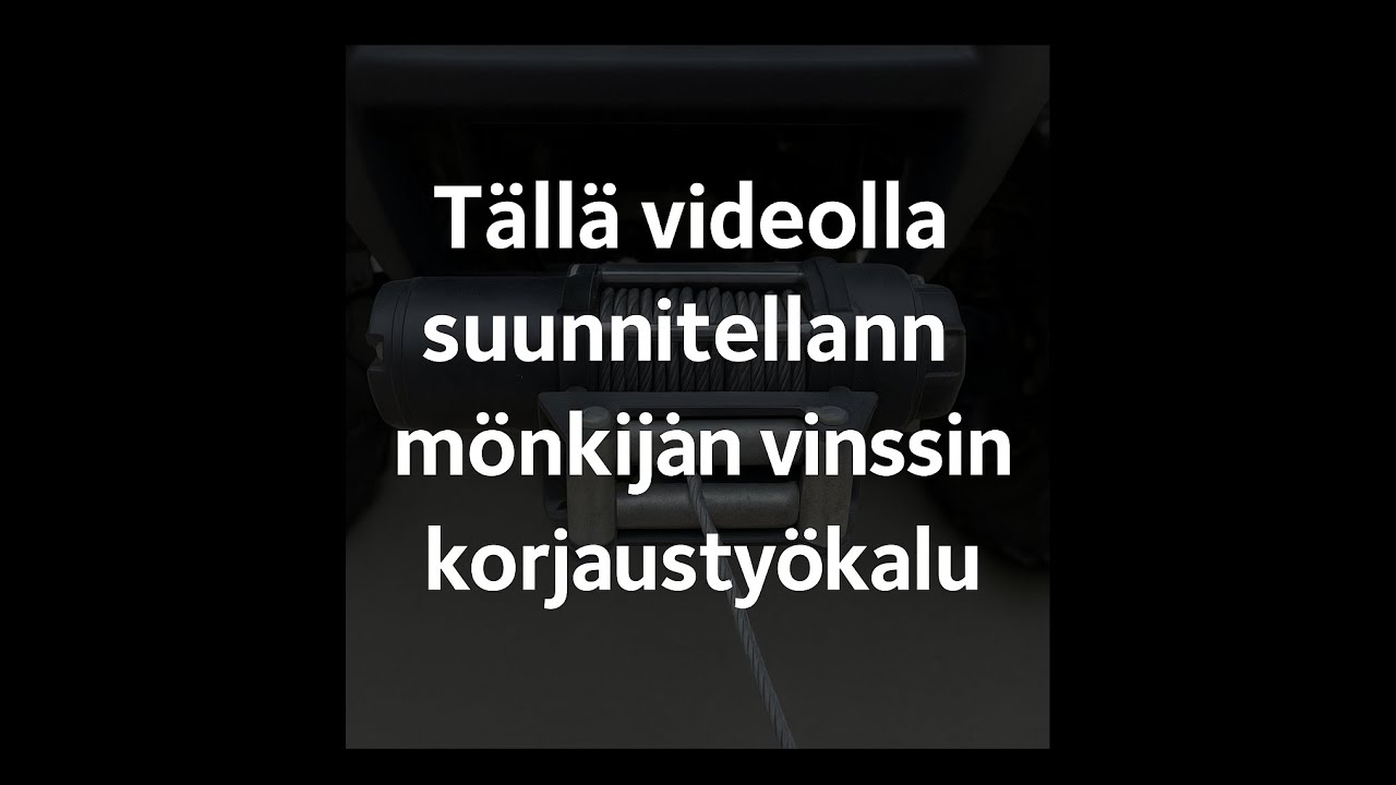 23. Fusion 360 – Suunnitellaan oikeaan tarpeeseen tuleva työkalu.